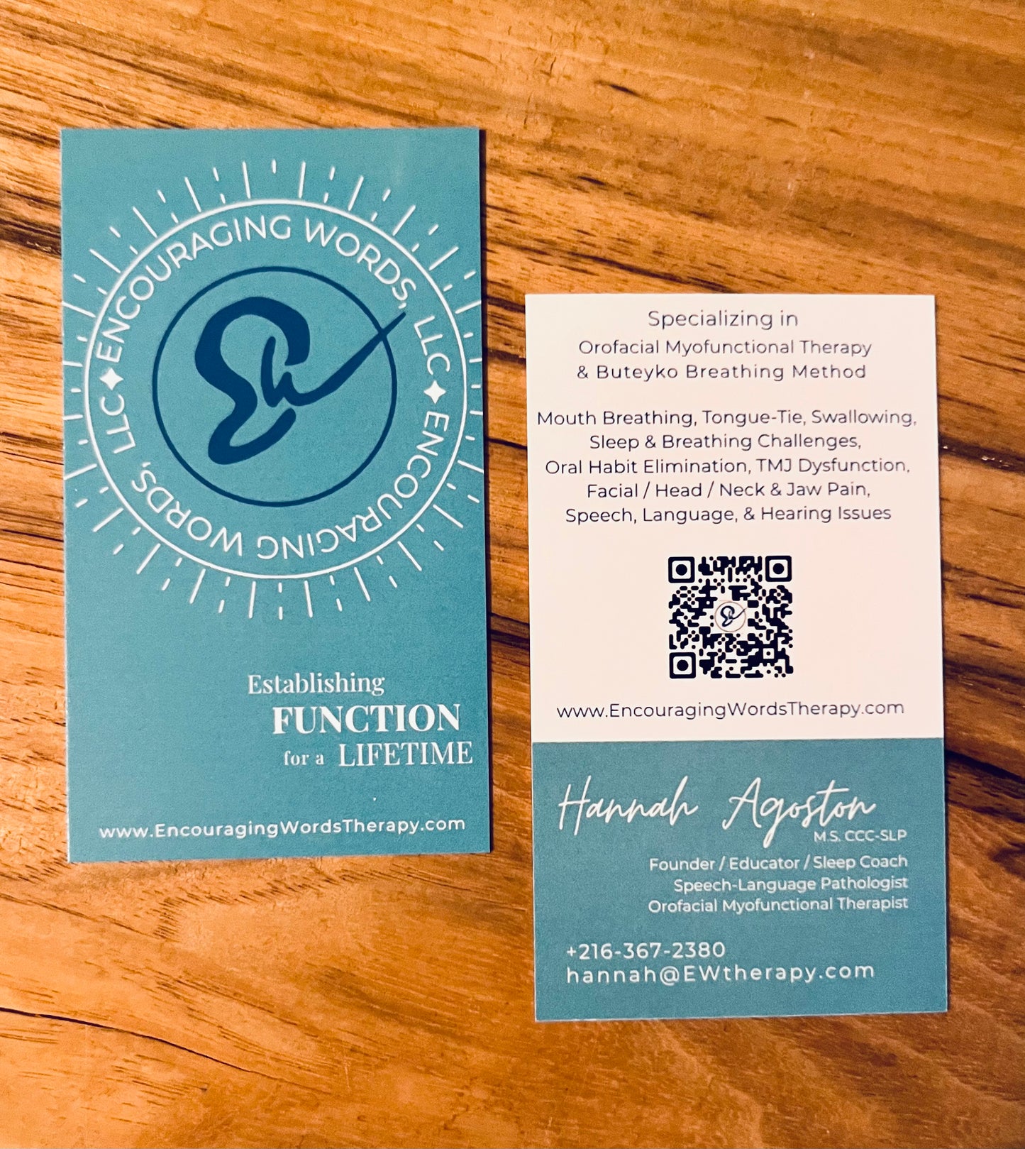 Professional Business Card Display Pack