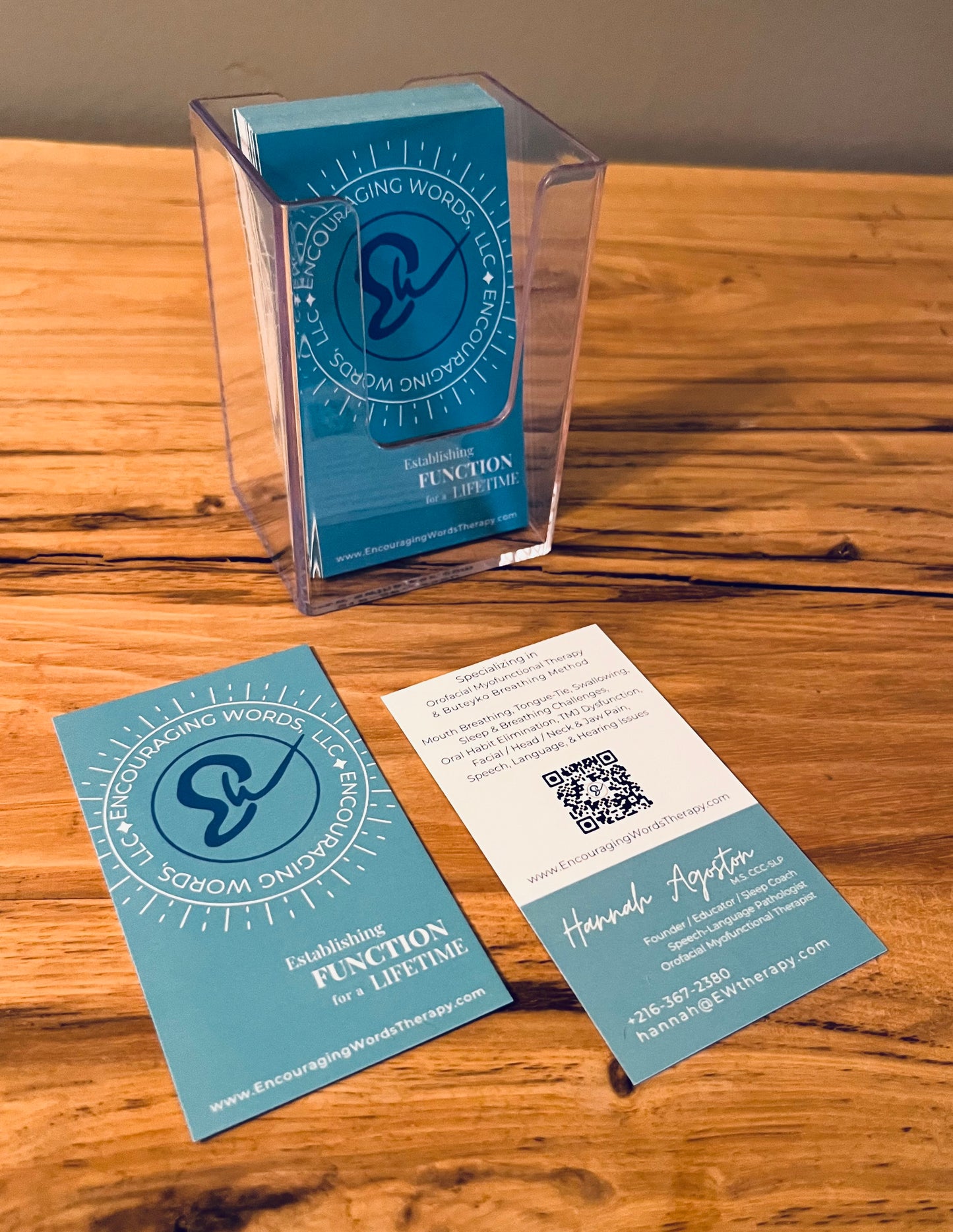 Professional Business Card Display Pack